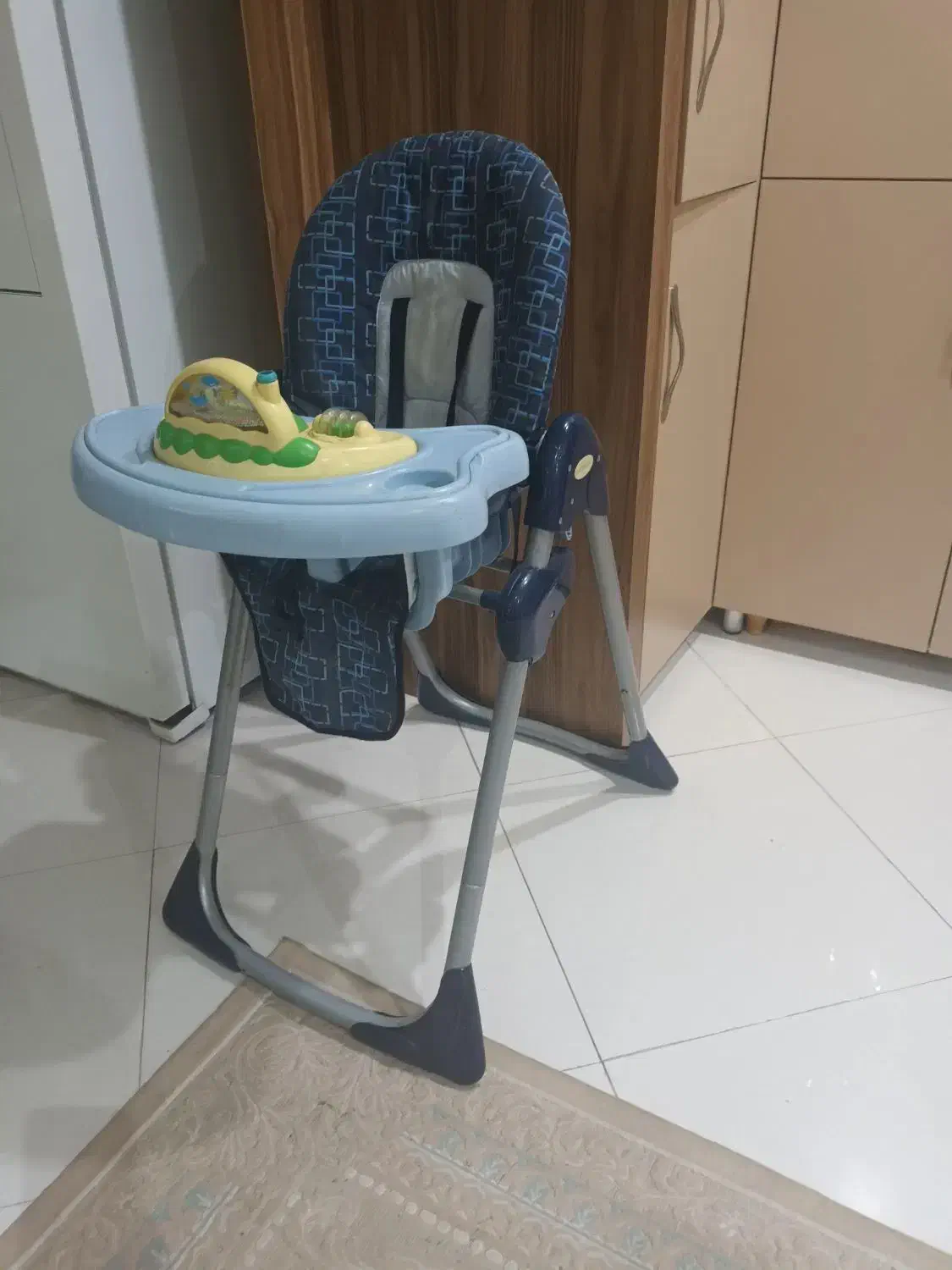 صندلی غذای کودک و راکر تدی|تخت و صندلی بچه|کرج, شهرک بنفشه|دیوار