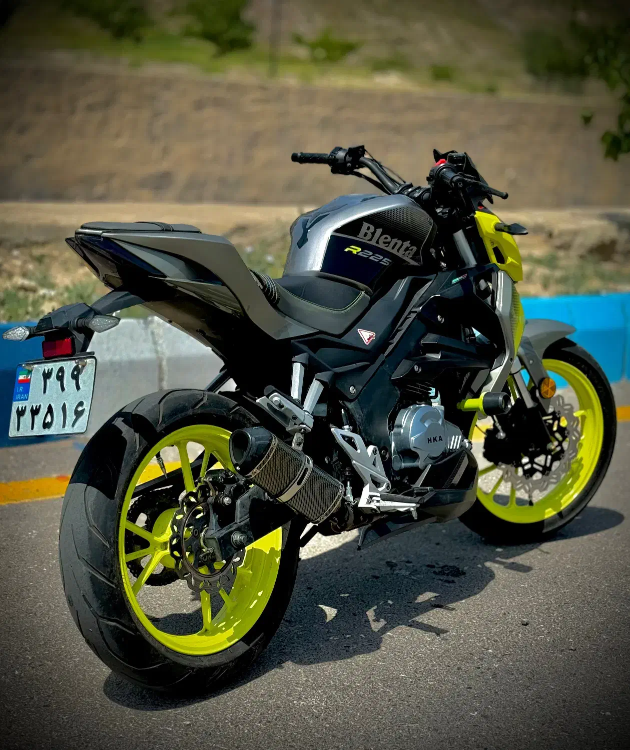 موتور بلنتاR225|موتورسیکلت|تبریز, |دیوار