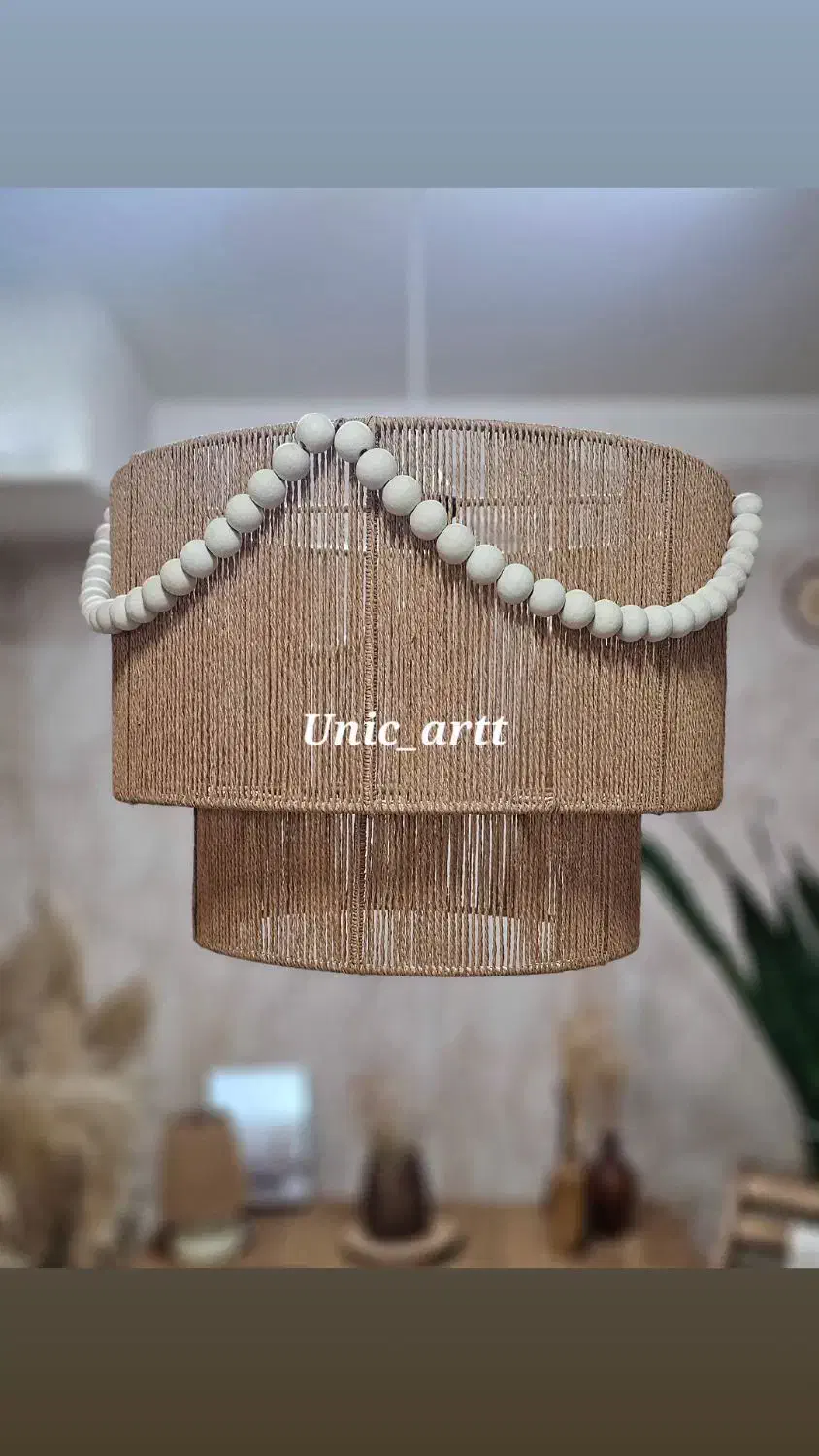 لوستر رافیا|لوستر و چراغ آویز|تهران, آذربایجان|دیوار