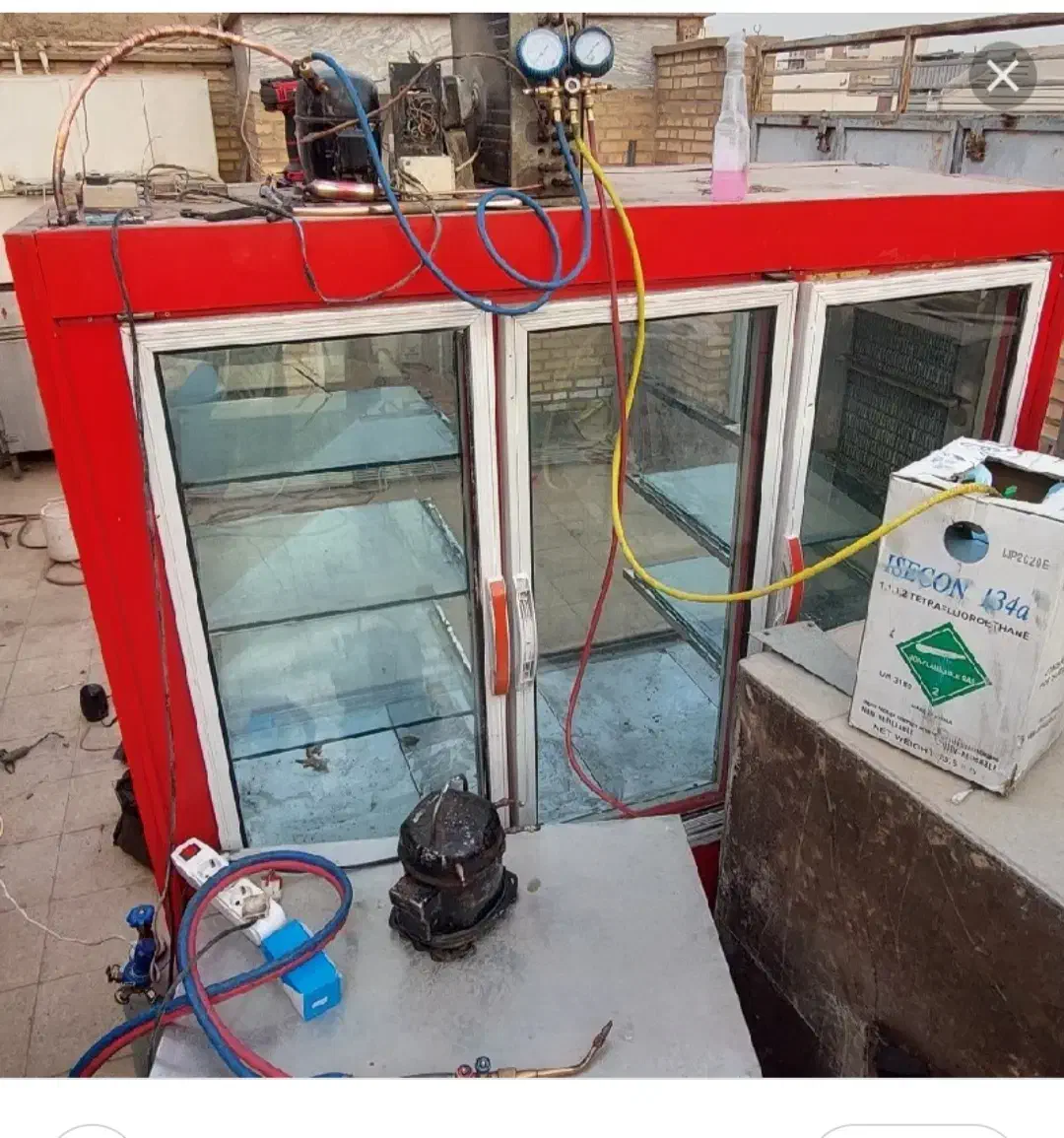 تعمیرات فوق تخصصی یخچال خانگی،فروشگاهی و سردخانه|خدمات پیشه و مهارت|شیراز, پودنک|دیوار