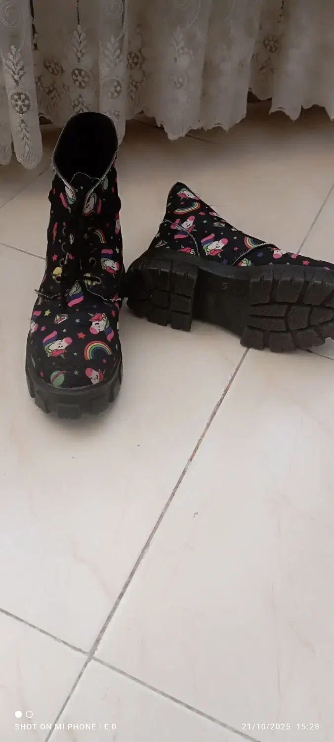 نیم بوت دخترانه اسب شاخدار|کفش و لباس بچه|مشهد, حسابی جنوبی (شهرک غرب)|دیوار