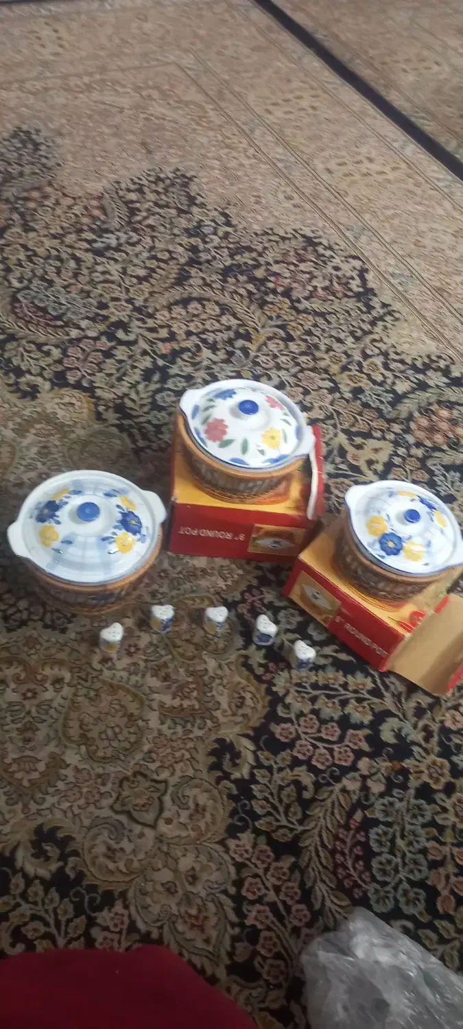 قابلمه گل پنبه ای|ظروف پخت‌وپز|شاندیز, |دیوار