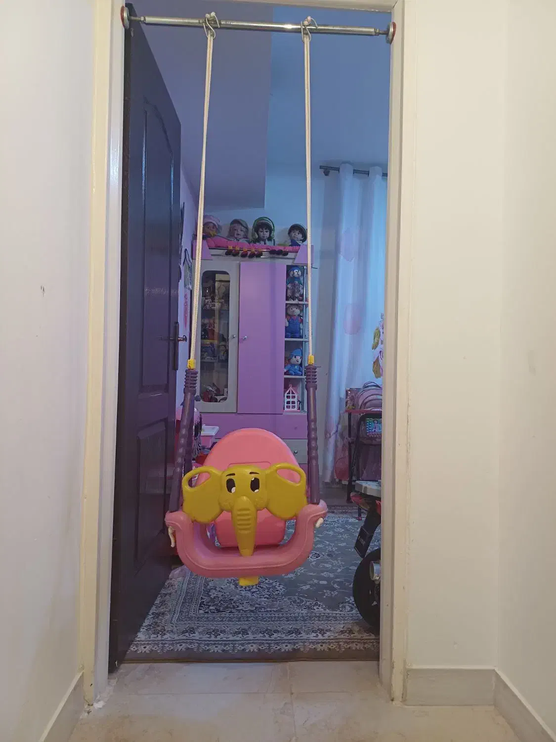 تاب اسباب بازی کودک کاملا سالم در حد نو|اسباب‌بازی بچه|پرند, فاز ۵|دیوار