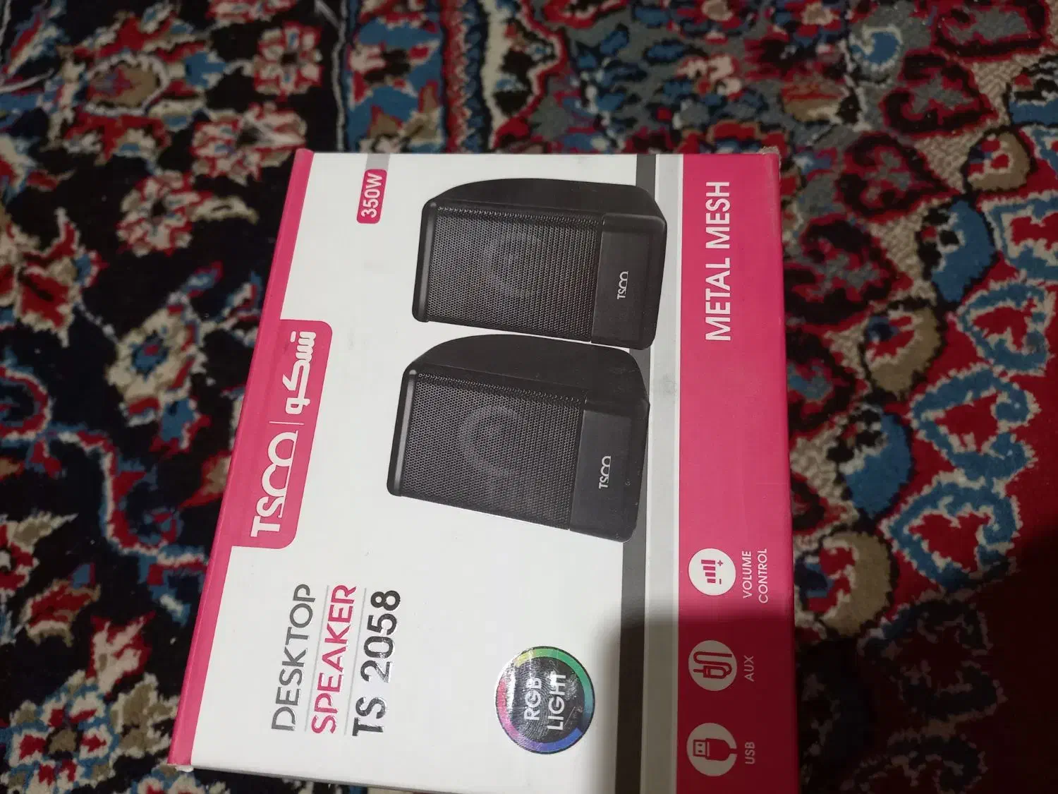 اسپیکر تسکو ار جی بی|قطعات و لوازم جانبی رایانه|اهواز, کوی باهنر|دیوار