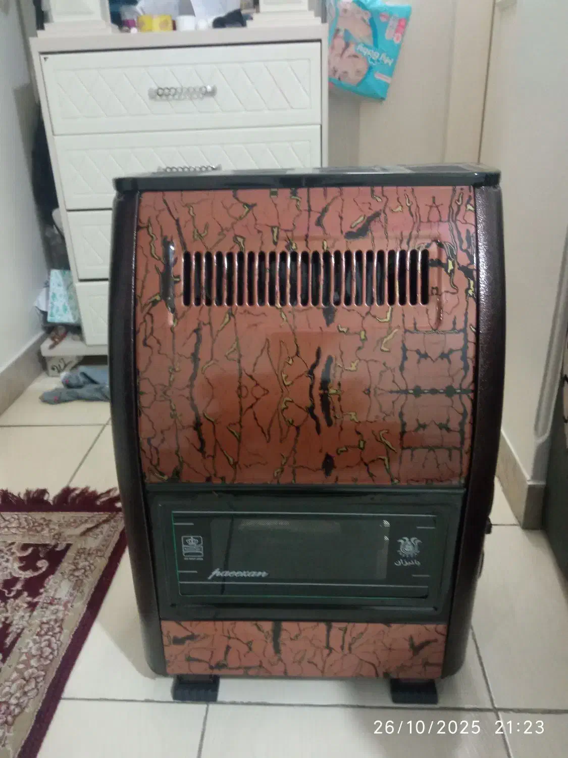 بخاری گازی مدل پانیزان نونو|بخاری، هیتر، شومینه|تهران, شهرک ولیعصر جنوبی|دیوار