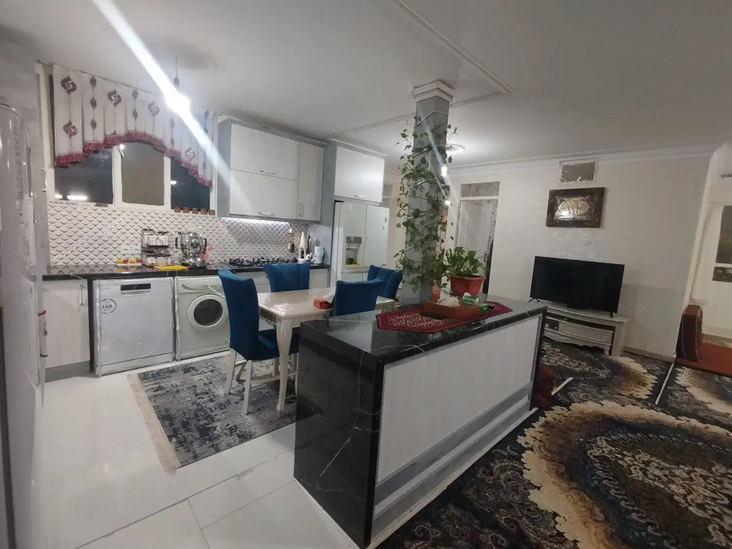 ۱۰۵متر۲خواب قولنامه ای پارکینگ دار بوستانها|فروش آپارتمان|باغستان, |دیوار