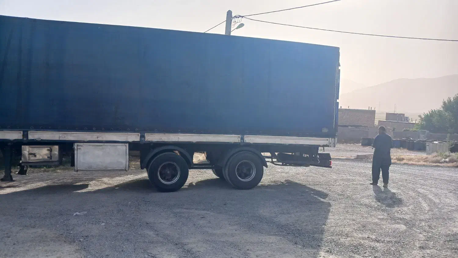 تریلی چادر دومحور|خودرو سنگین|کرمانشاه, |دیوار