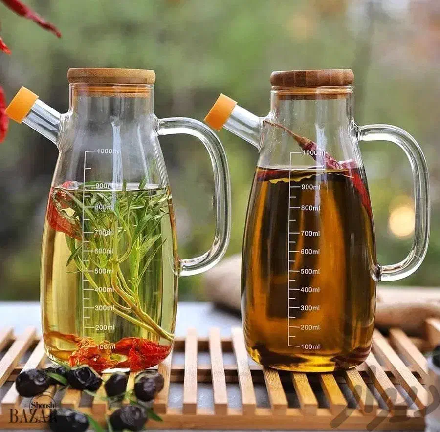 روغن ریز پیرکس 1000 میل درب بامبو|ظروف پختوپز|بجنورد, |دیوار