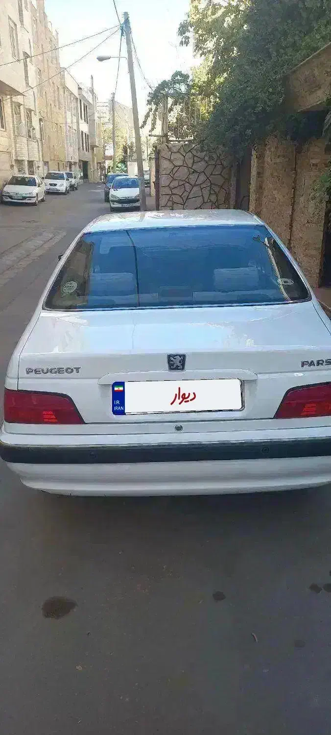 پژو پارس دوگانه شرکت 1400 بی رنگ|خودرو سواری و وانت|قزوین, |دیوار