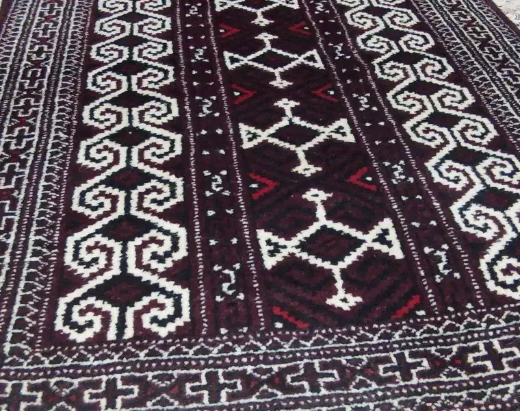 فرش ترکمن|فرش|ساری, |دیوار