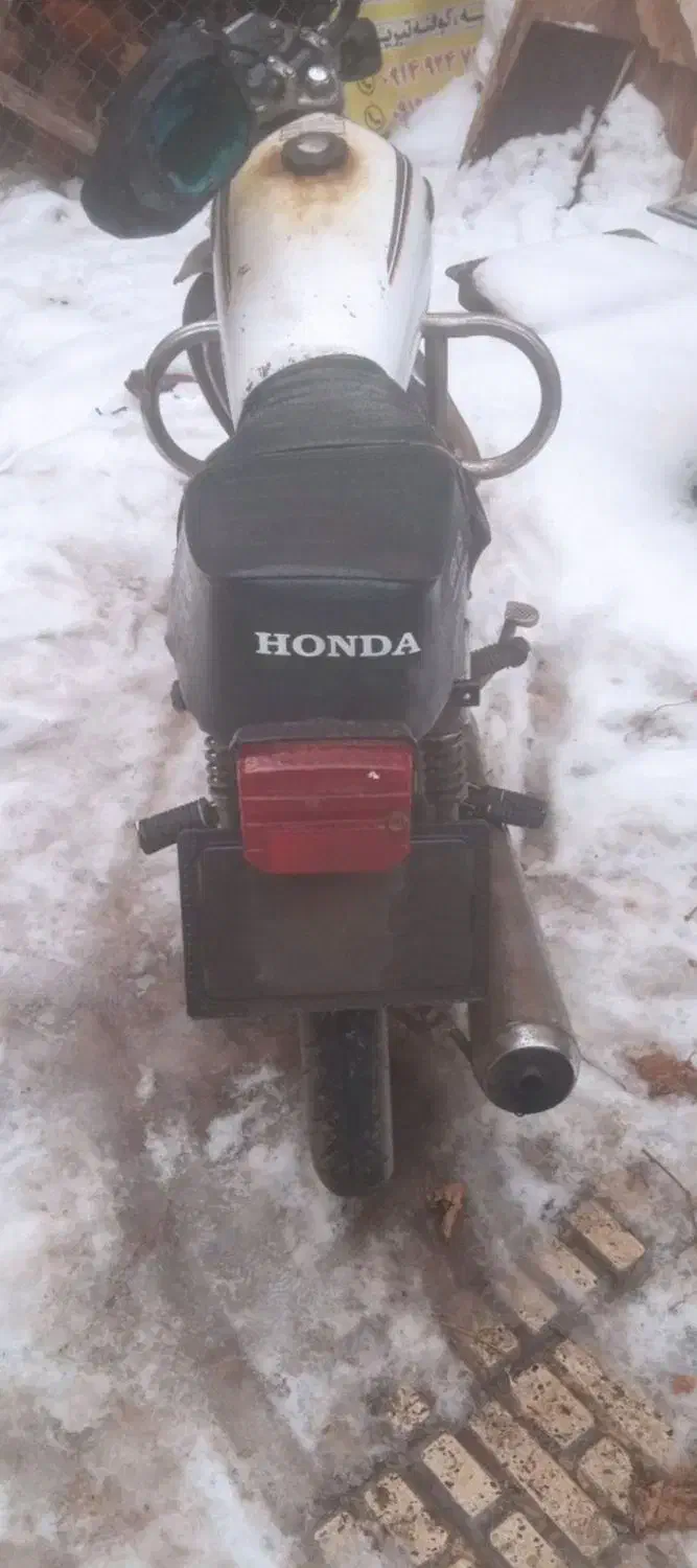 هوندا ۱۲۵ مزایده ۲۳تومن|موتورسیکلت|میانه, |دیوار