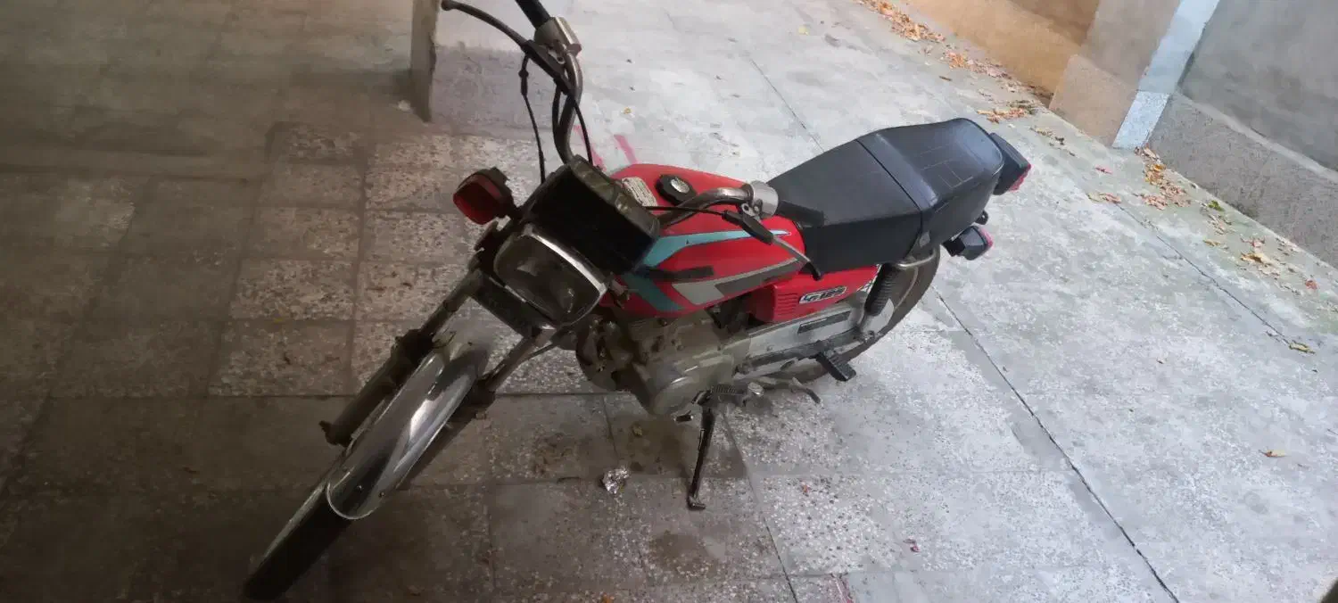 موتور ۱۲۵ مزایده|موتورسیکلت|کردکوی, |دیوار