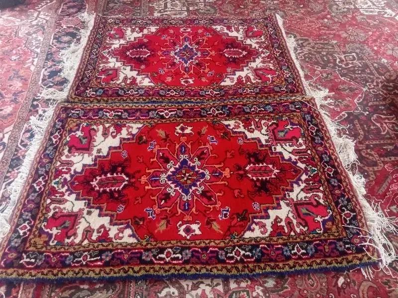 ۲ عدد فرش دستبافت ۱×۱.۵|فرش|تبریز, |دیوار