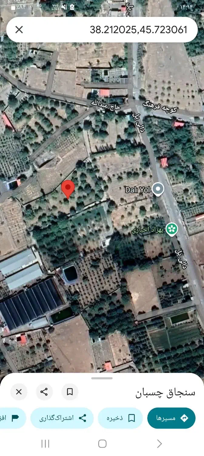 زمین مسکونی روستای بنیس|فروش زمین و ملک کلنگی|شبستر, |دیوار