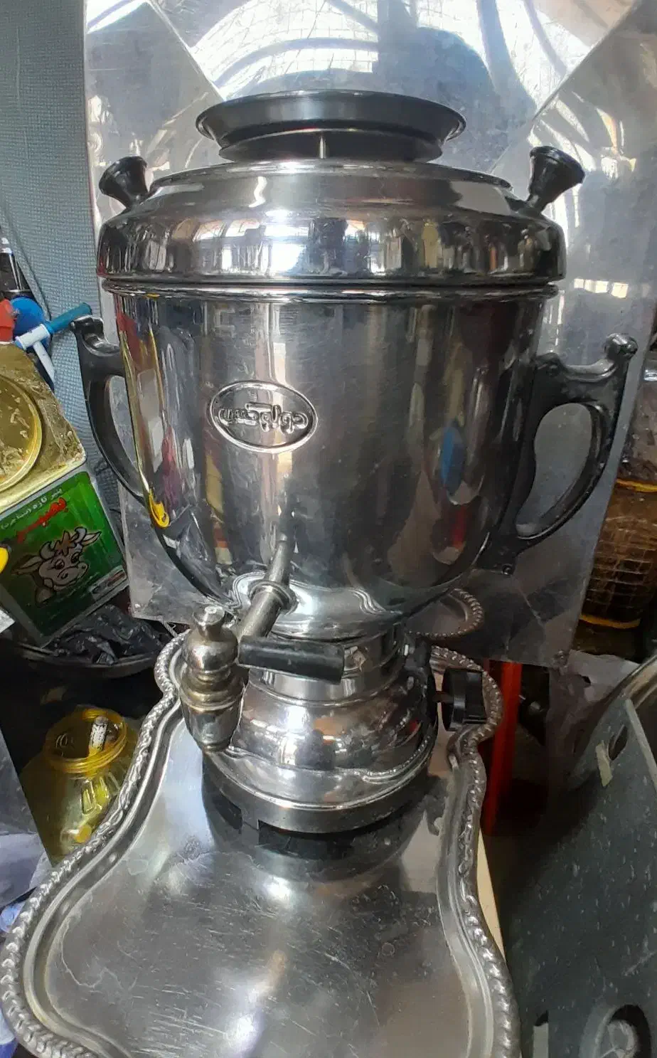 سماور گازی دولوکس|سماور، چای‌ساز، قهوه‌ساز|اصفهان, باتون|دیوار