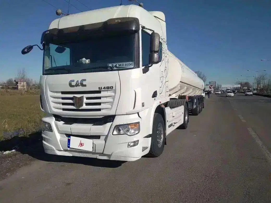 سی اند سی مدل ۱۴۰۱ تحویلی ۱۴۰۲ و با تانکر ماموت ۹۳|خودرو سنگین|رشت, گلباغ نماز|دیوار