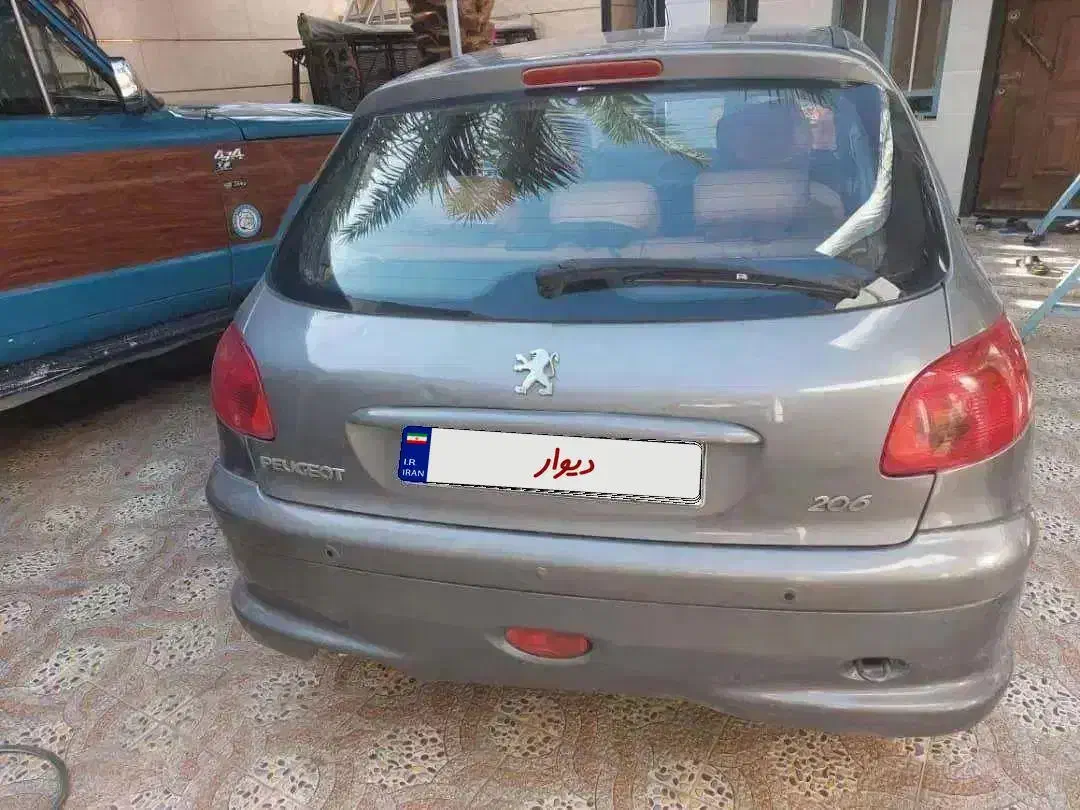 206 تیپ 5 مدل 95|خودرو سواری و وانت|شادگان, |دیوار