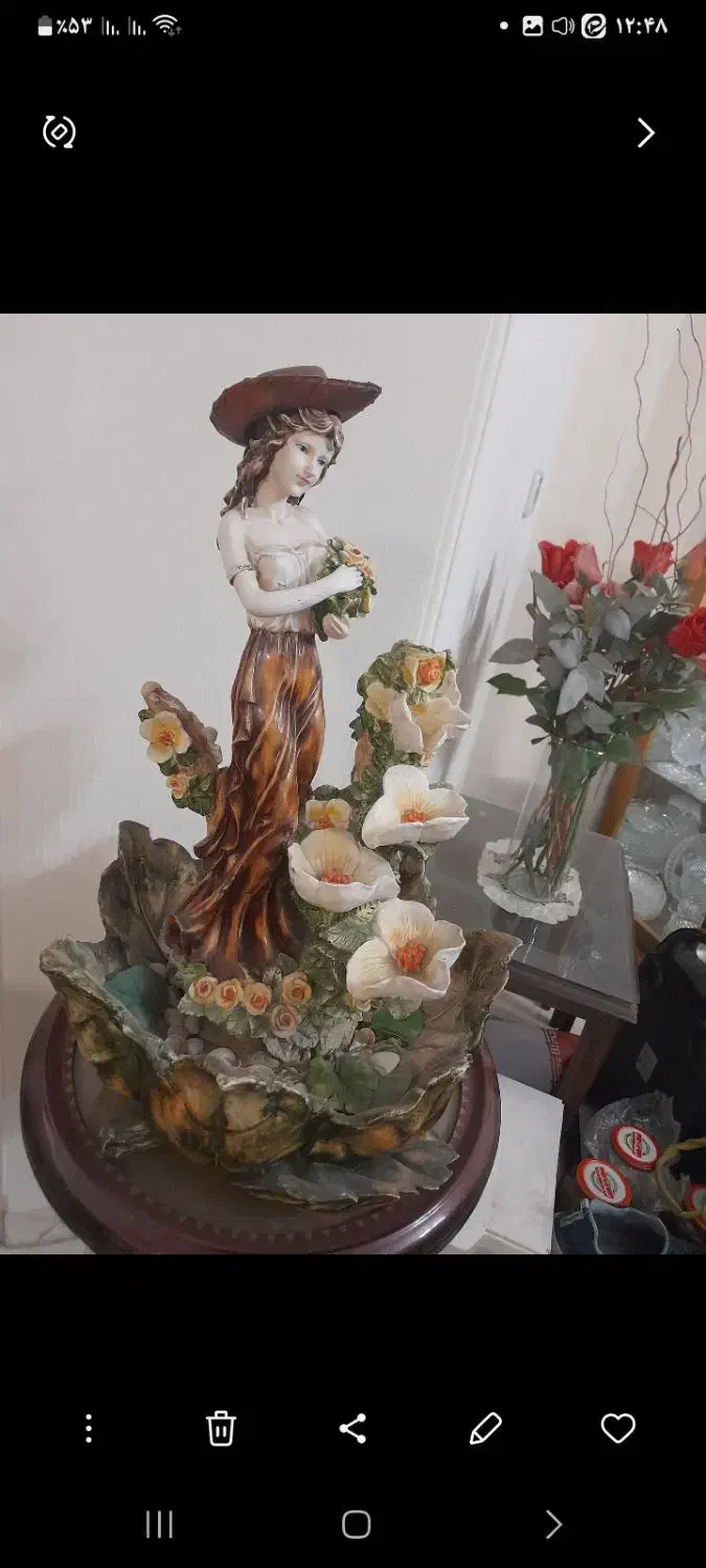 مجسمه آبنمای جنس پلی استرمحکم|مجسمه، تندیس، ماکت|تهران, اختیاریه|دیوار