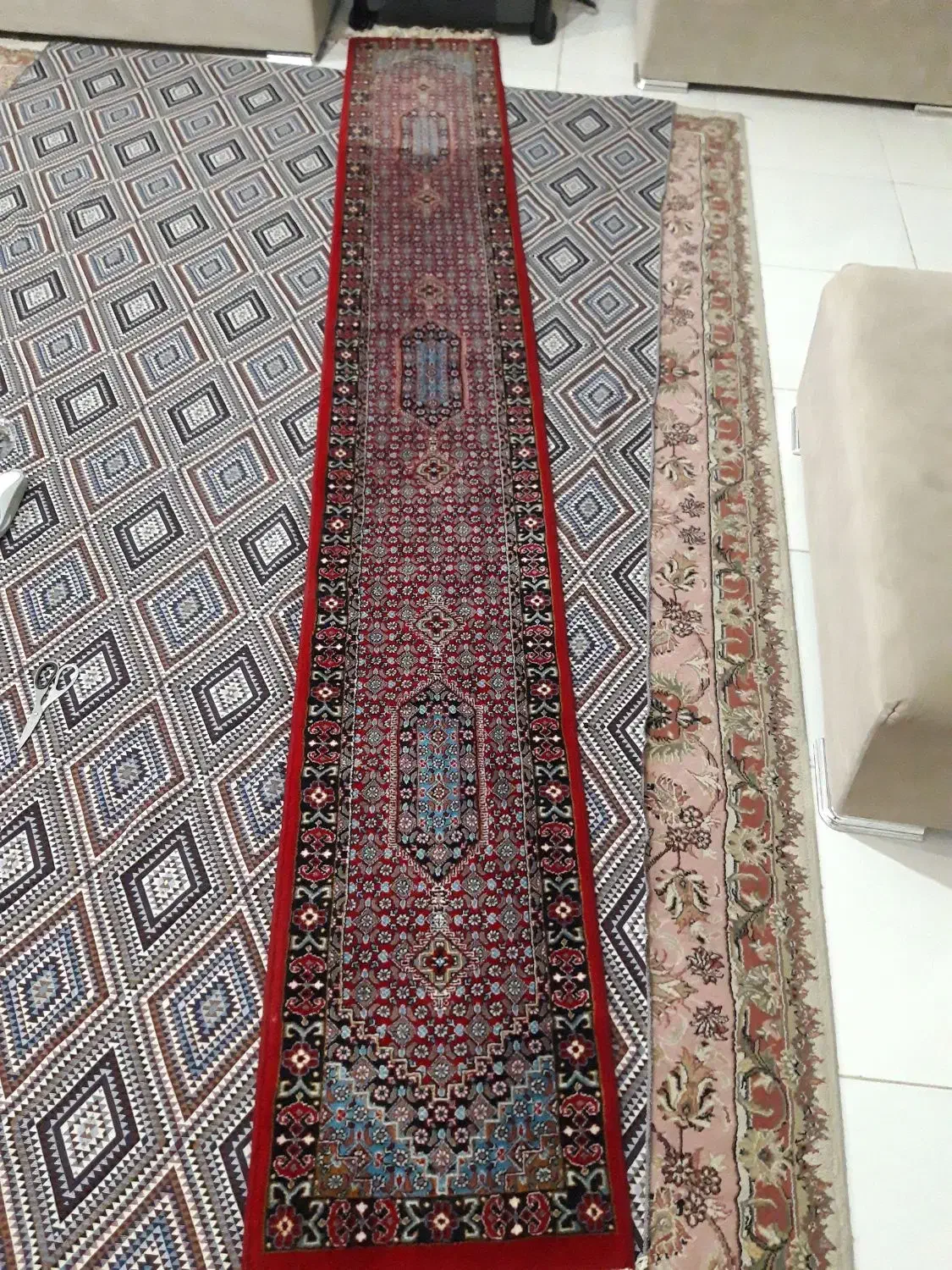 فرش کناره|فرش|کرمانشاه, |دیوار