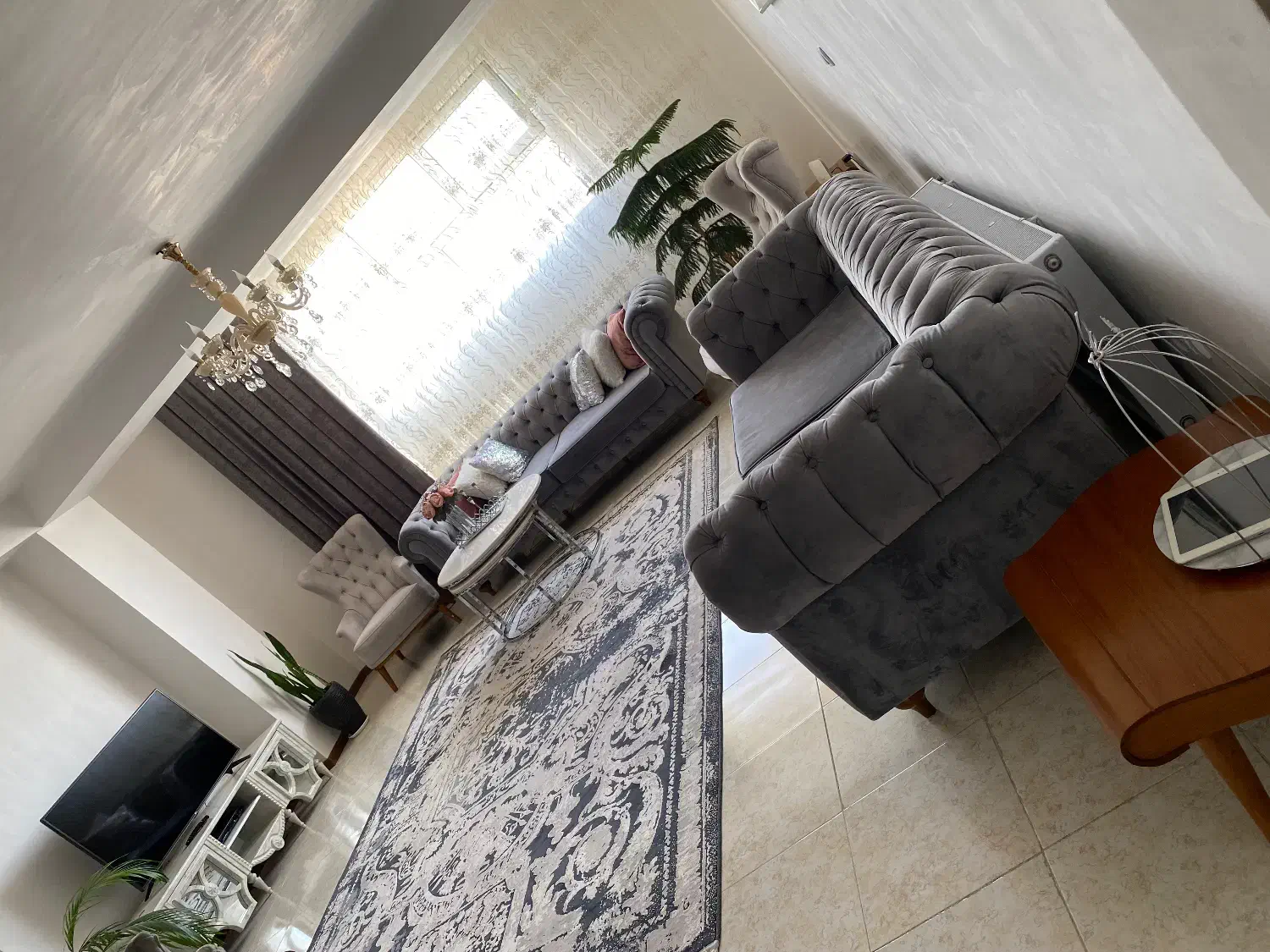 پرده دکور مخمل|پرده، رانر، رومیزی|باسمنج, |دیوار