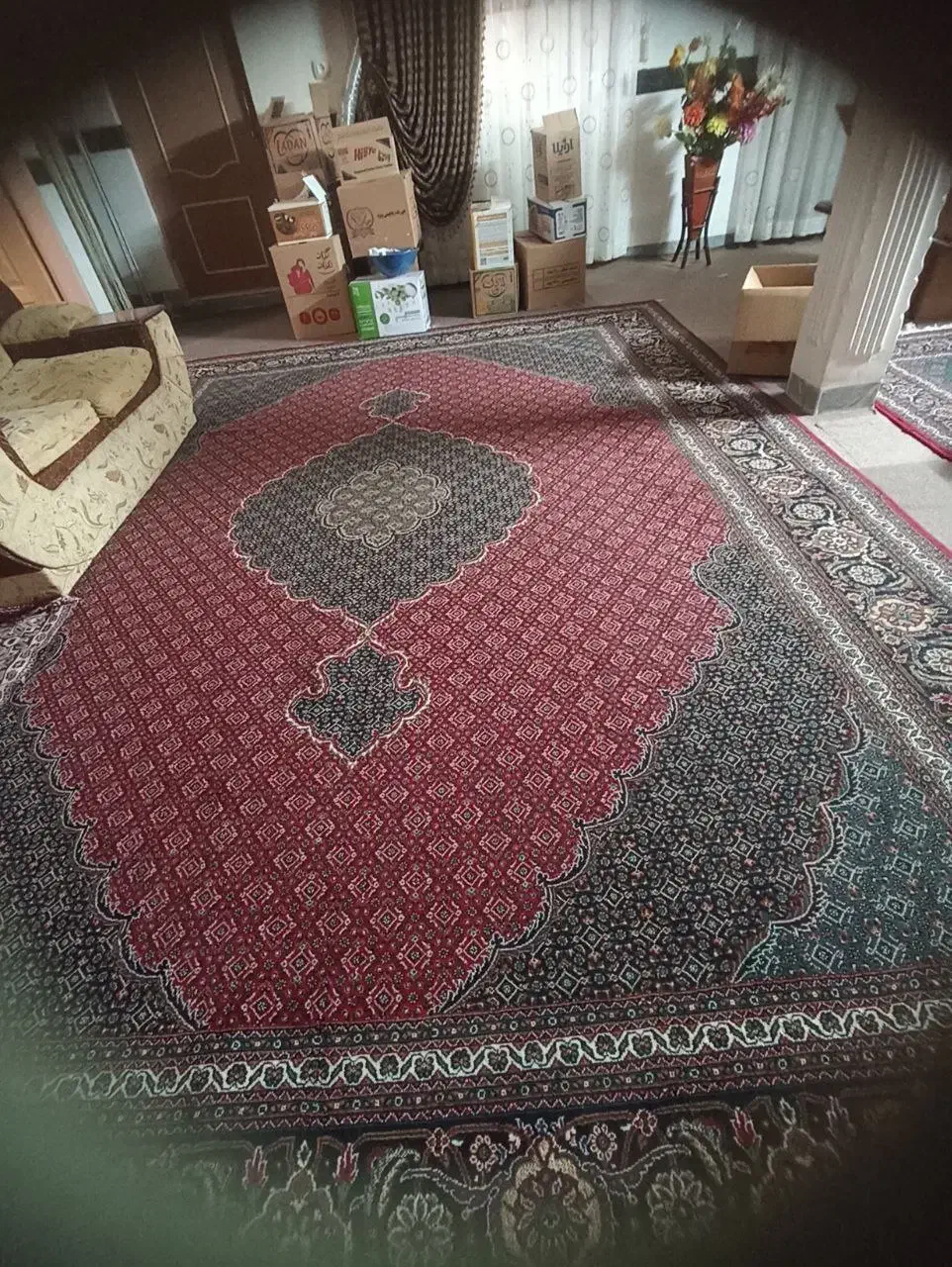 فرش ۱۲متری در حدنو|فرش|بهار, |دیوار