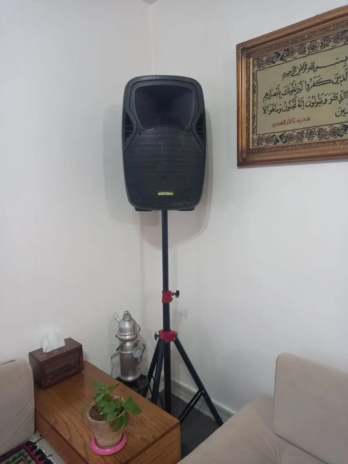 باند اکتیو  موزیکال ۱۵ اینچ فلش خور بلوتوث رادیو|سیستم صوتی خانگی|تاکستان, |دیوار