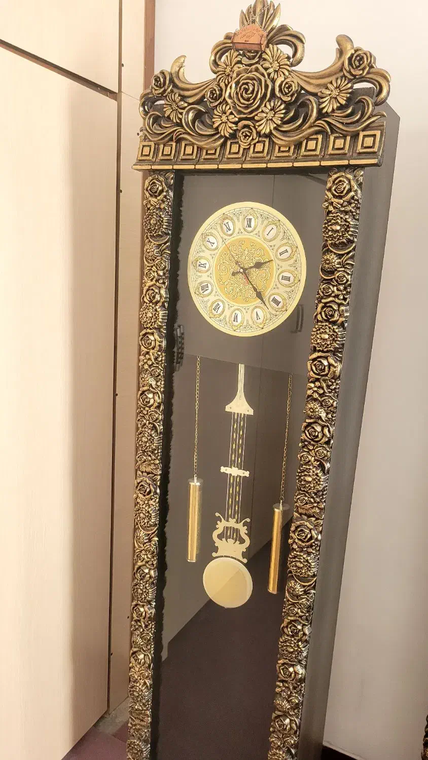 بوفه وساعت ایستاده|بوفه، ویترین، کنسول|کامیاران, |دیوار