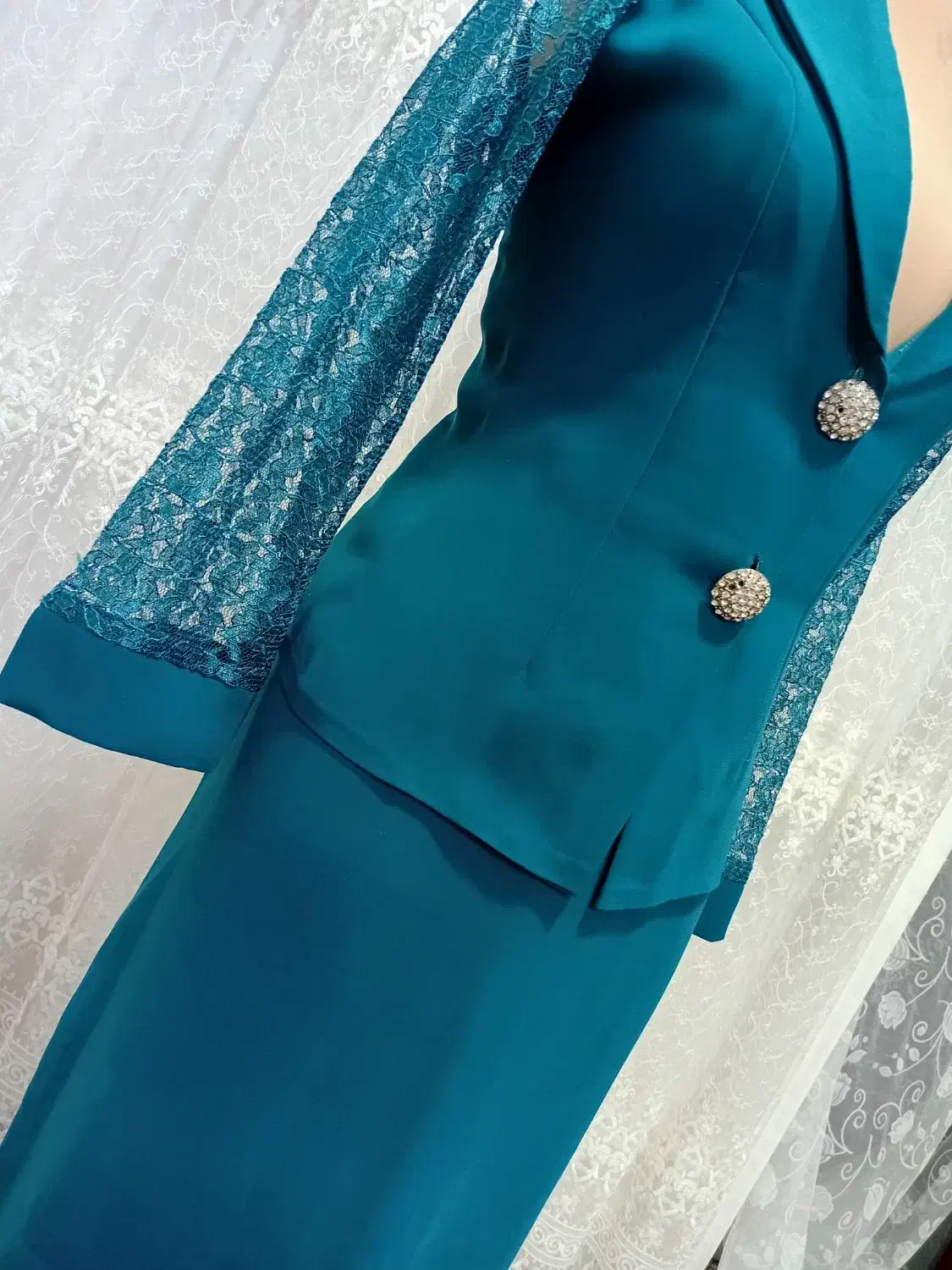 کت و دامن آبی زنانه|لباس|مرند, |دیوار