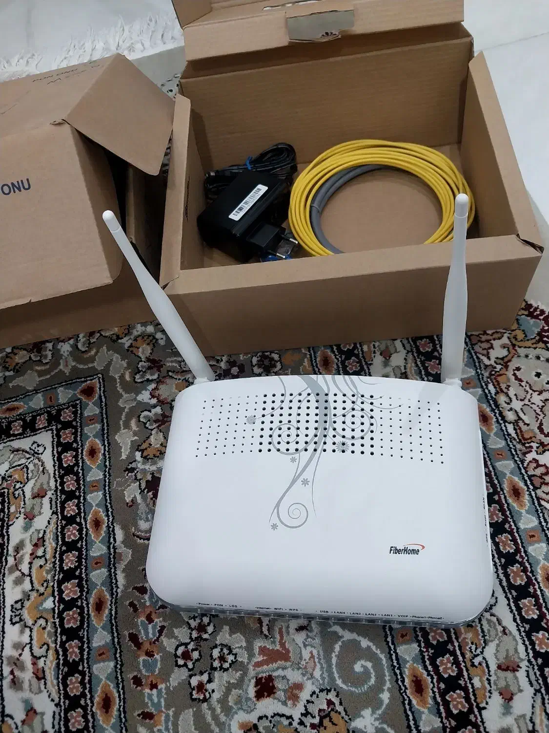 مودم wi fi fiberHome|مودم و تجهیزات شبکه|بندرعباس, |دیوار