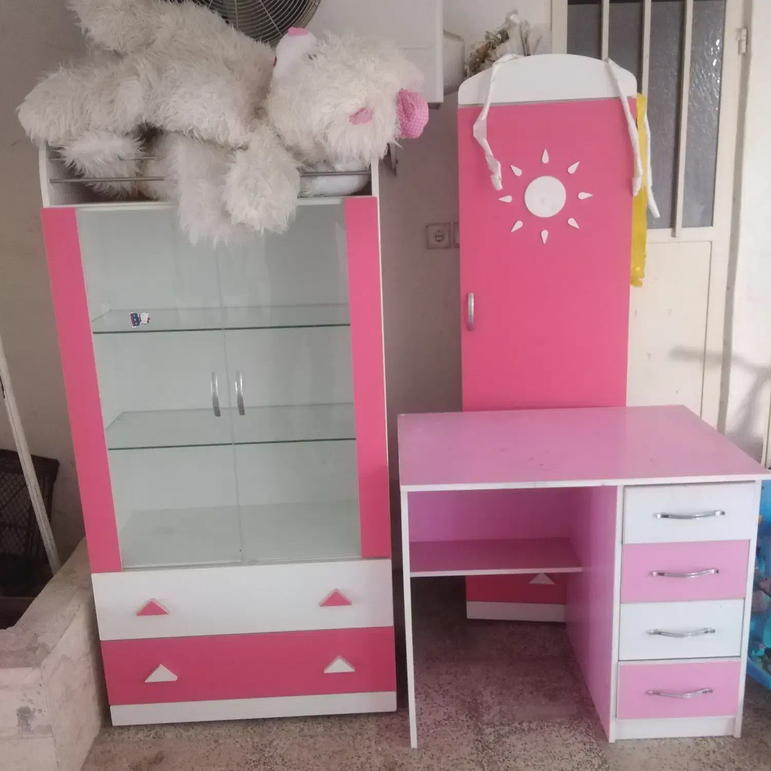 کمد و بوفه و میز تحریرکودک|اسباب و اثاث بچه|بهشهر, |دیوار