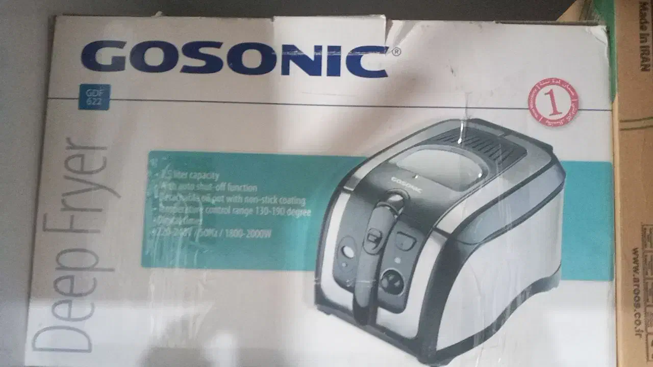 سرخ کن برقی گاسونیک نو|اجاق گاز و لوازم برقی پختوپز|هشتگرد, شهرک ریحانه|دیوار