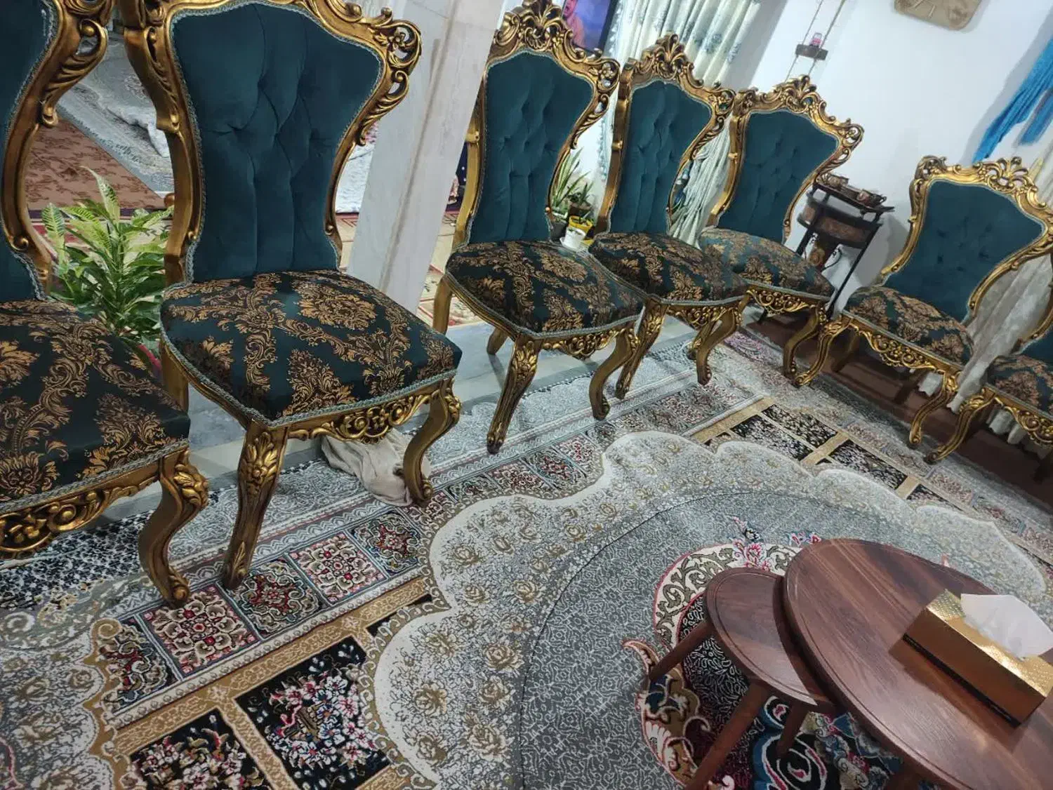 میز ناهار خوری ۸نفره|میز و صندلی غذاخوری|بهشهر, |دیوار