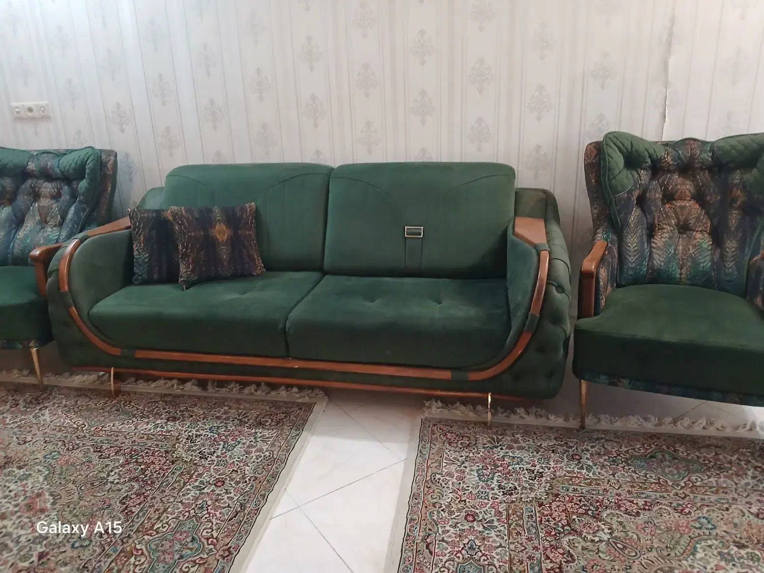 مبل راحتی پایه استیل|مبلمان خانگی و میز عسلی|کرمان, |دیوار