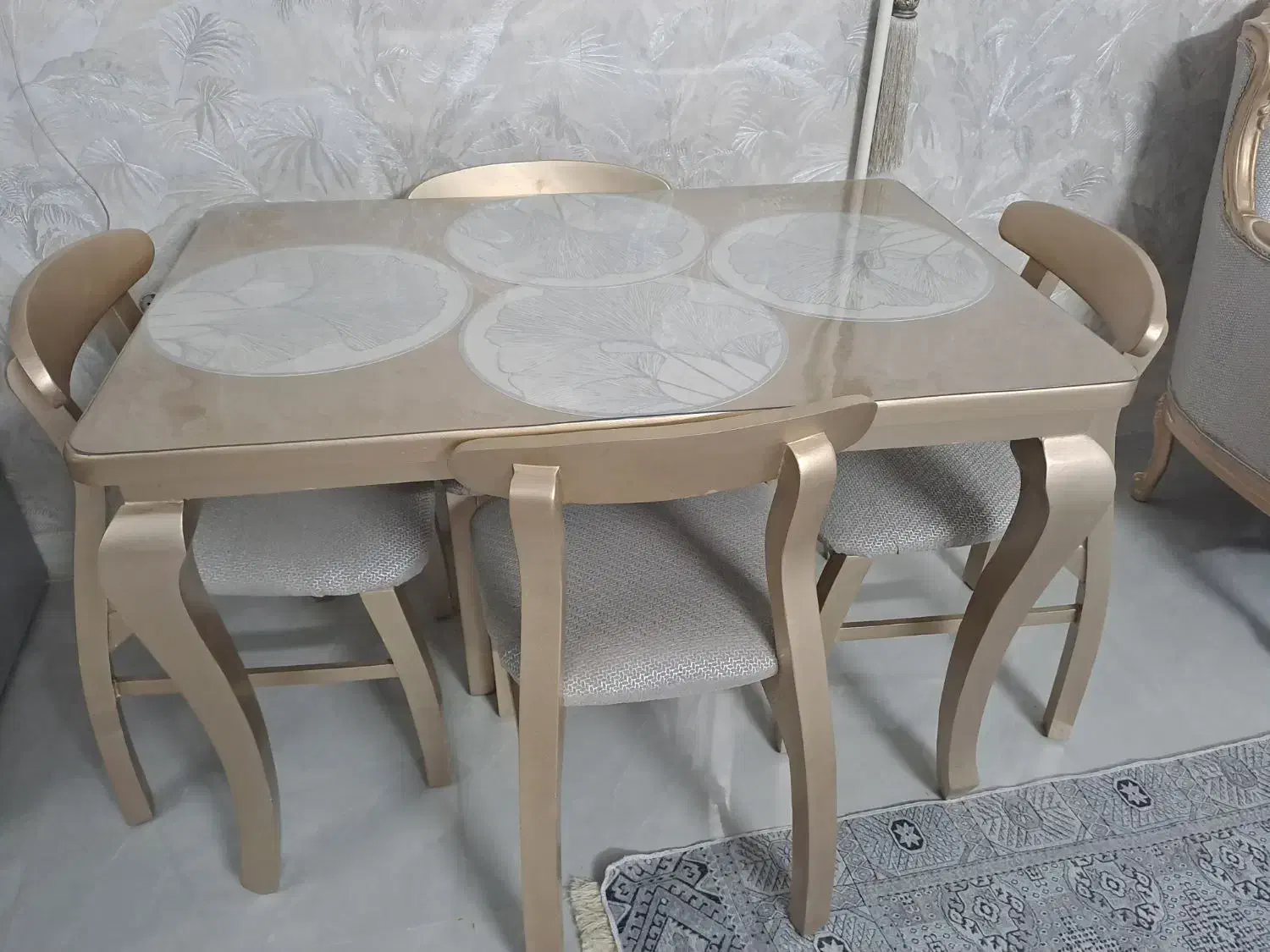 میز ناهار خوری|میز و صندلی غذاخوری|تاکستان, |دیوار