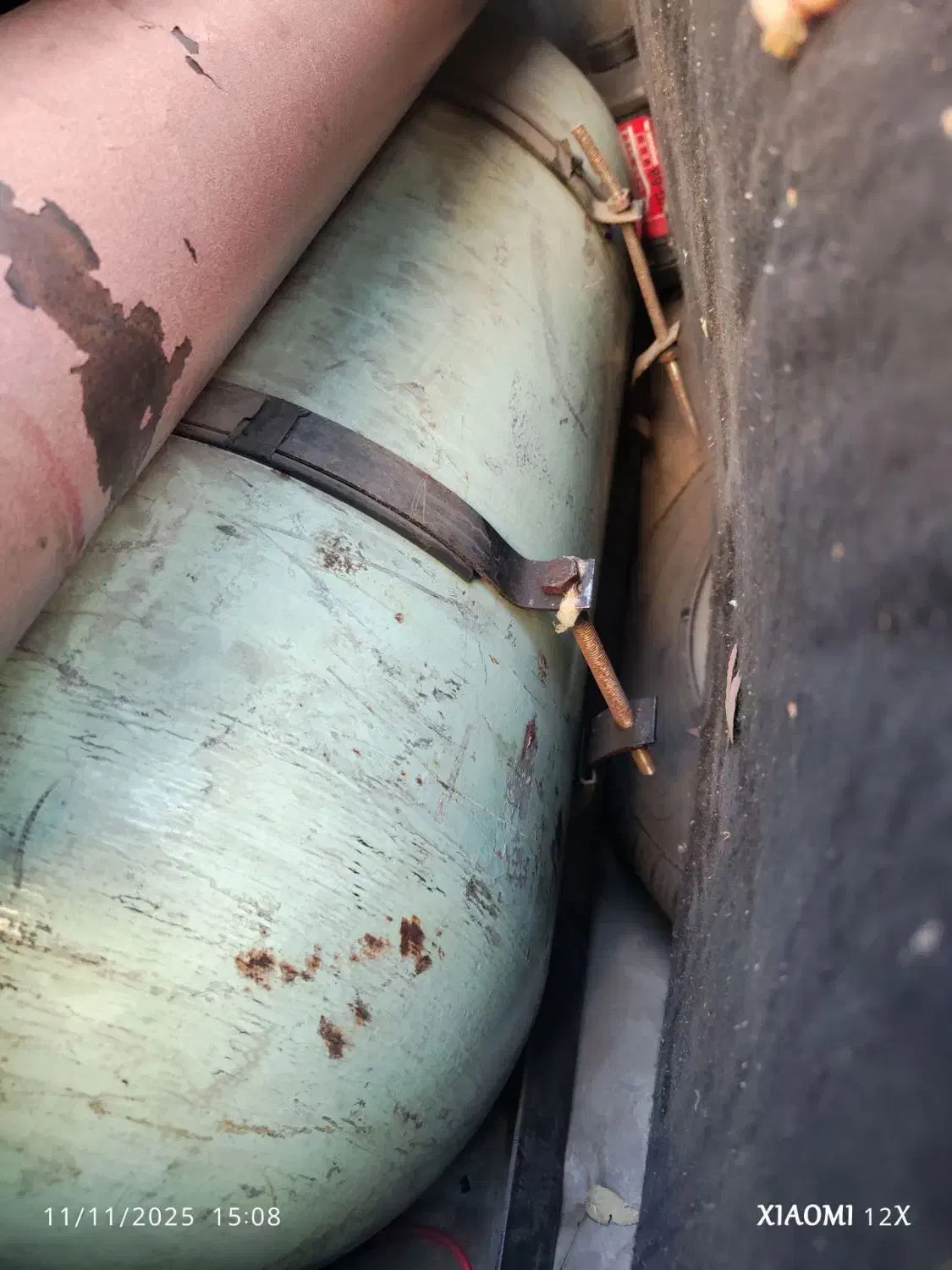 منبع گاز110لیتری با لوازم|قطعات یدکی و لوازم جانبی|مشهد, نیزه|دیوار