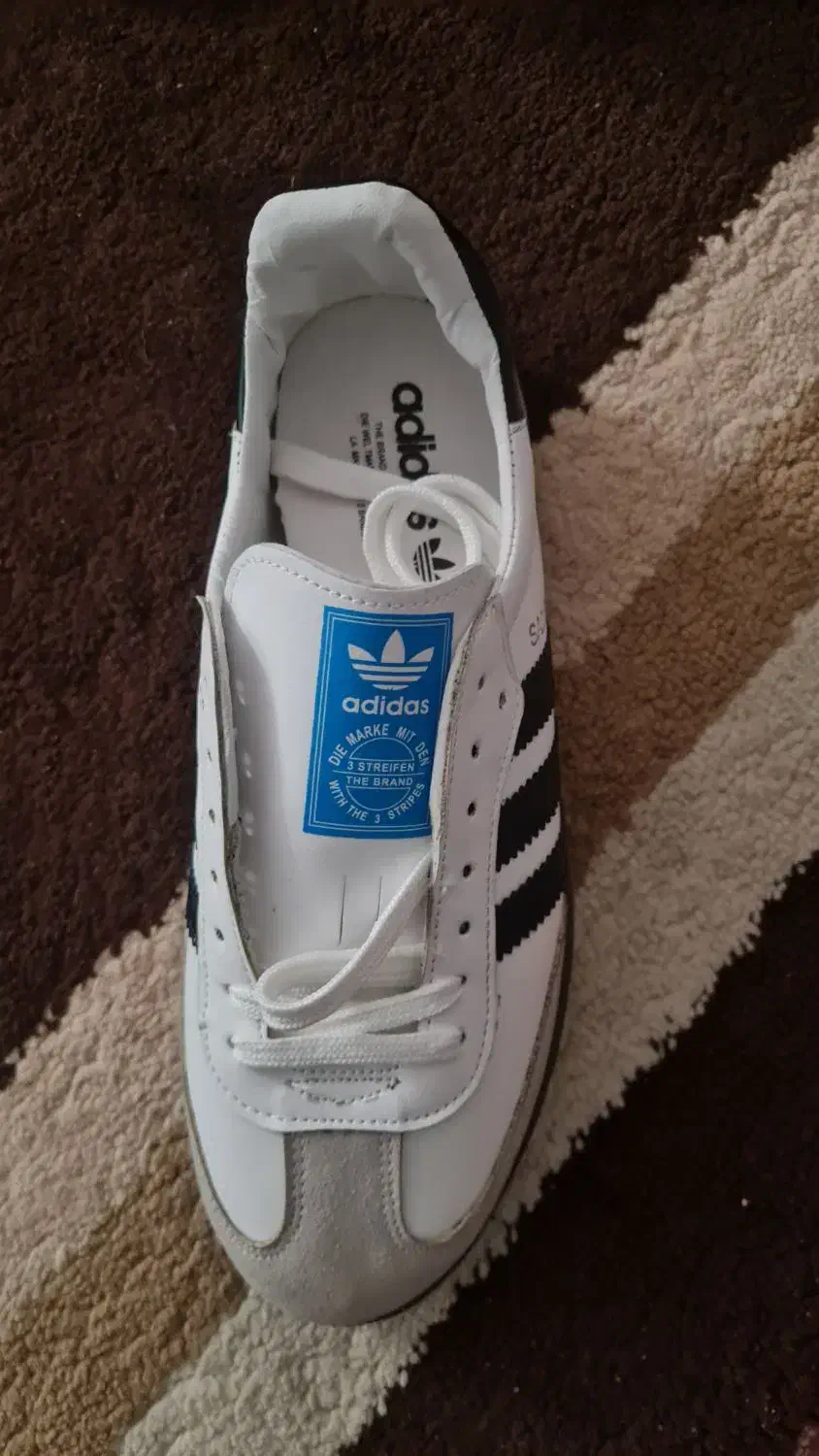 کفش های کپی و با کیفیت سامبا آدیداس سفید مشکی|کیف، کفش، کمربند|یاسوج, |دیوار