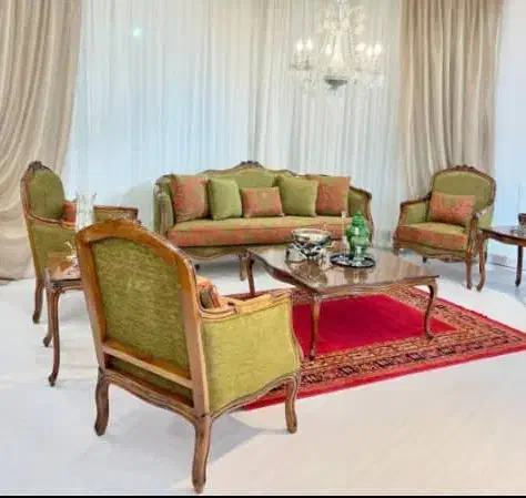 طرح تعویض مبل کهنه با مبل فرانسوی کلاسیک|مبلمان خانگی و میز عسلی|شیراز, دشت چنار|دیوار