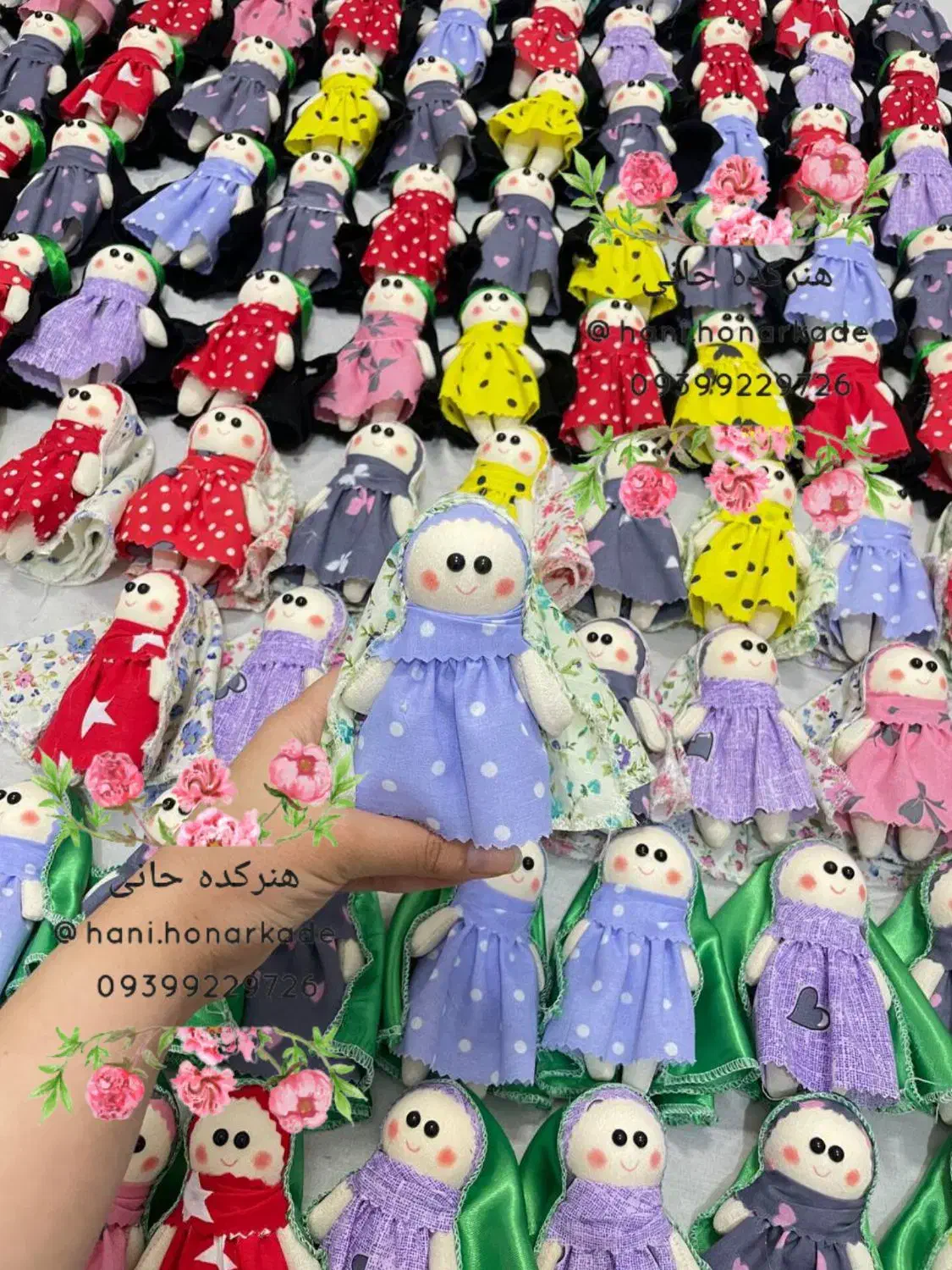 عروسک محجبه|اسباب‌بازی بچه|قم, یخچال قاضی|دیوار