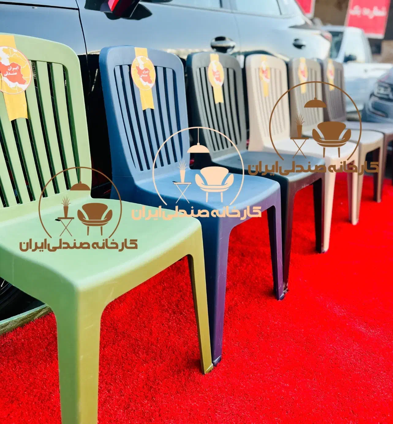 صندلی پلاستیکی باغی طرح شروین (کارخانه|صندلی و نیمکت|تهران, میدان ولیعصر|دیوار