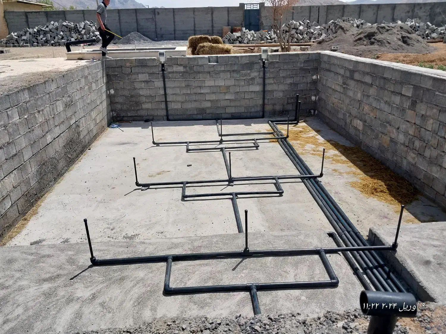 تاسیسات استخر وجکوزی. ساختمات. موتور خانه.|خدمات پیشه و مهارت|اصفهان, آبشار|دیوار