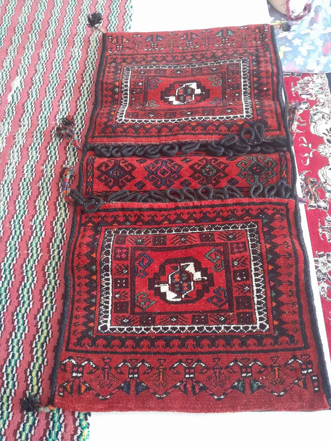 خورجین|گلیم، جاجیم، گبه|شیروان (خراسان), |دیوار