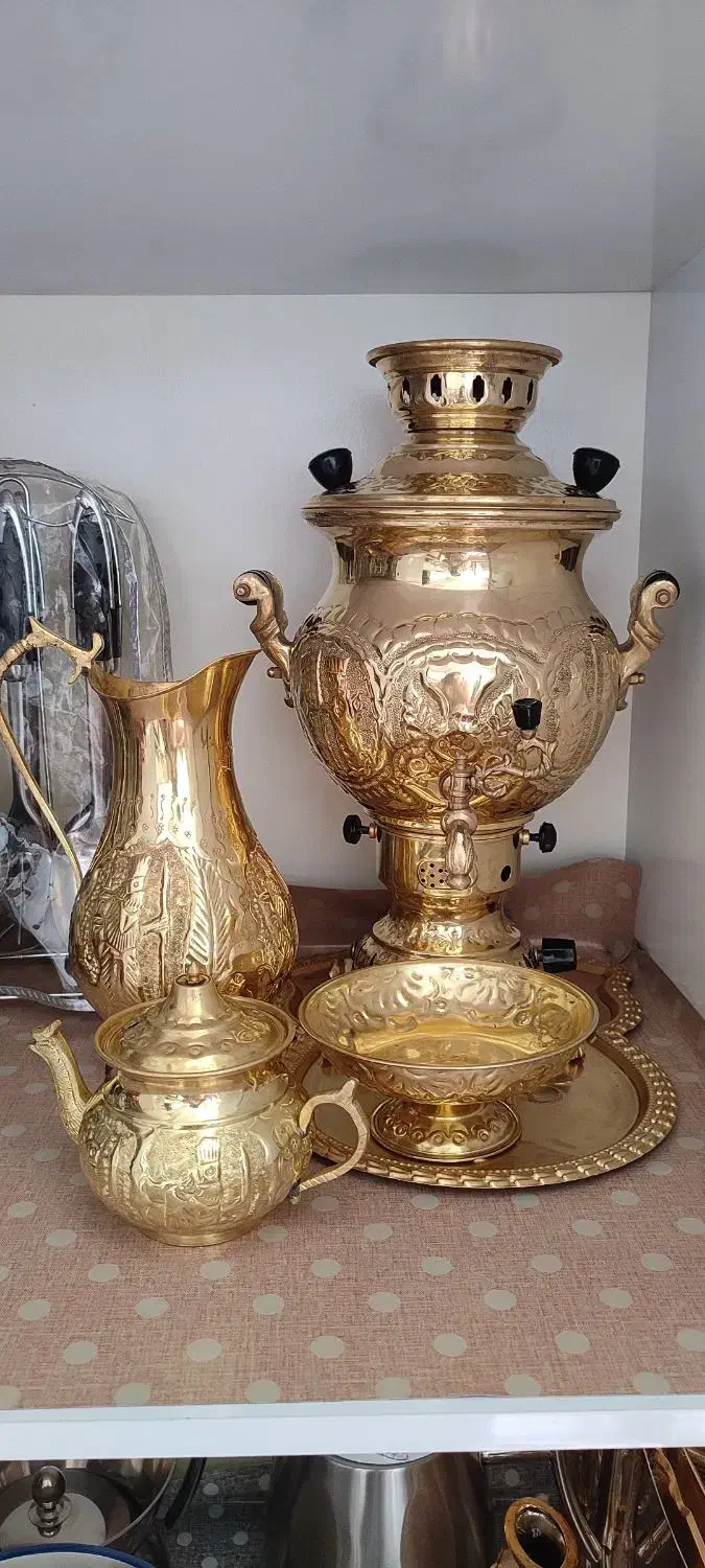 سماور برنجی|سماور، چایساز، قهوهساز|چناران, |دیوار