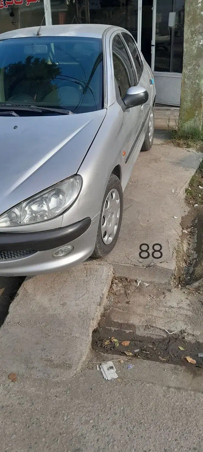 206 تیپ ۲ مدل ۸۸ شاسی سالم|خودرو سواری و وانت|لوندویل, |دیوار