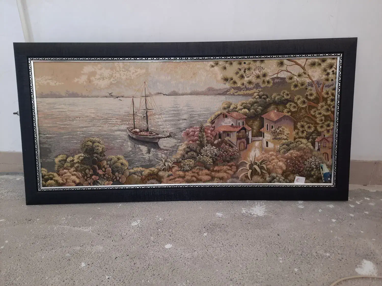 تابلو فرش سالم درحدنو|تابلو فرش|بیستون, |دیوار