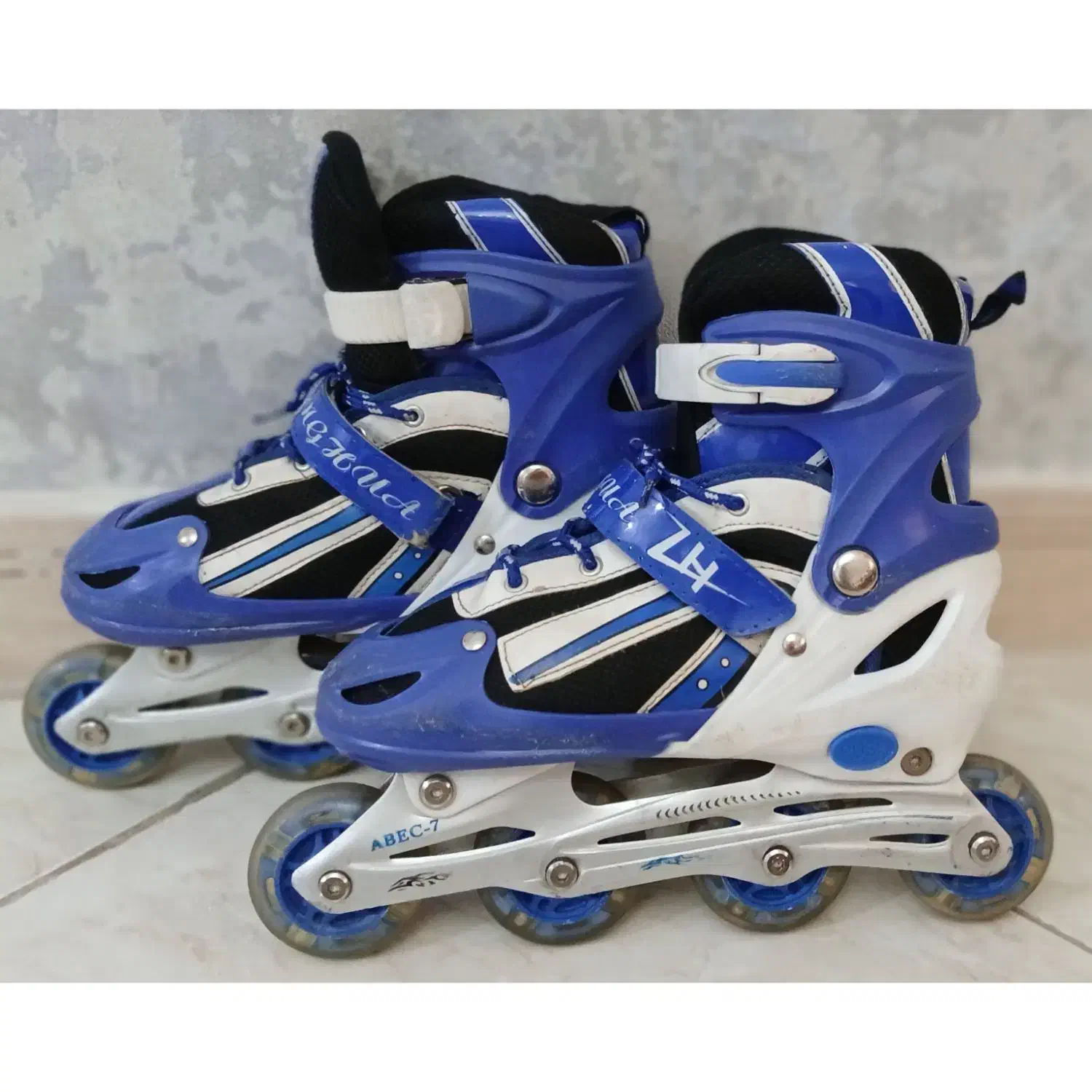 اسکیت رنگ آبی دخترانه|دوچرخه، اسکیت، اسکوتر|نسیمشهر, |دیوار