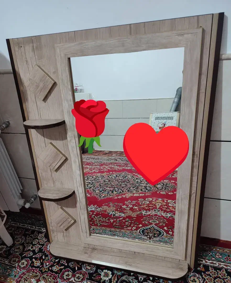 آینه بزرگ و دکور|آینه|آباده, |دیوار