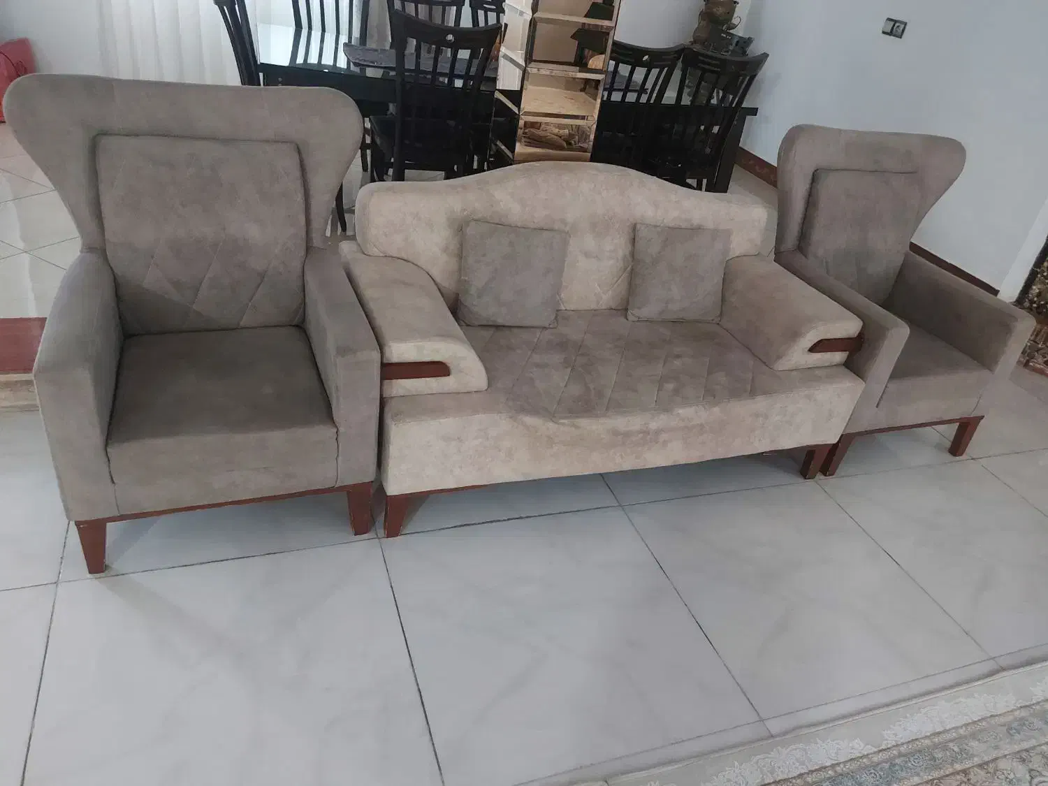 مبل راحتی ۷نفره|مبلمان خانگی و میز عسلی|آمل, |دیوار