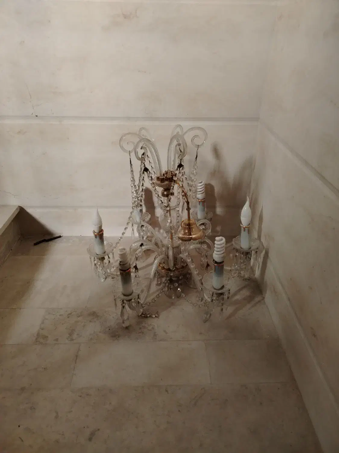 لوستر|لوستر و چراغ آویز|بیرجند, |دیوار