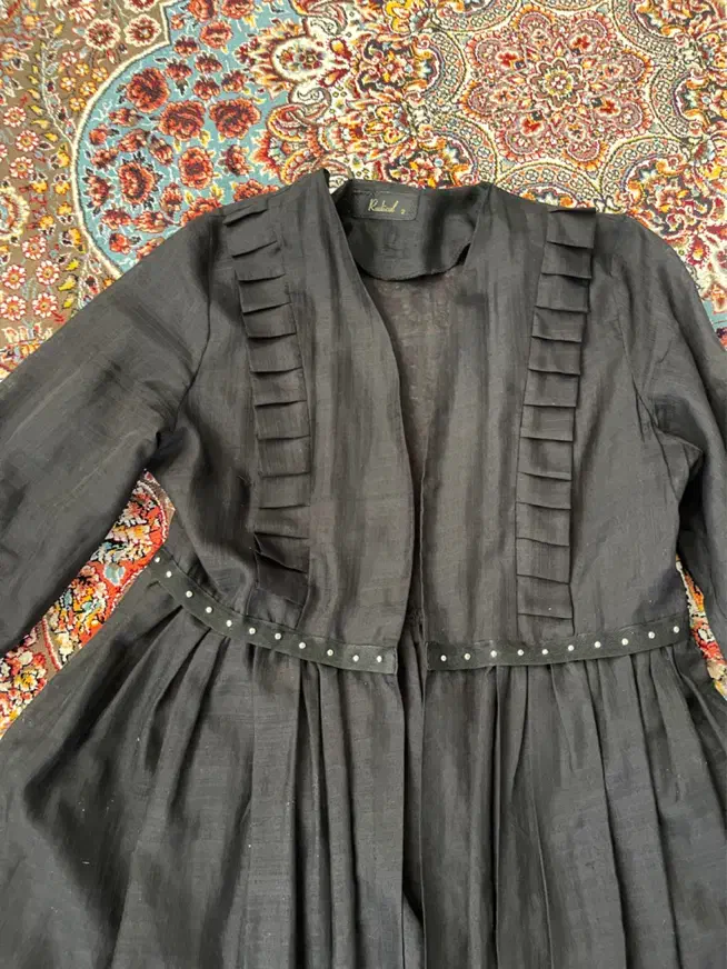 مانتو مشکی مجلسی سایز۴۲تا۴۴|لباس|ارومیه, |دیوار