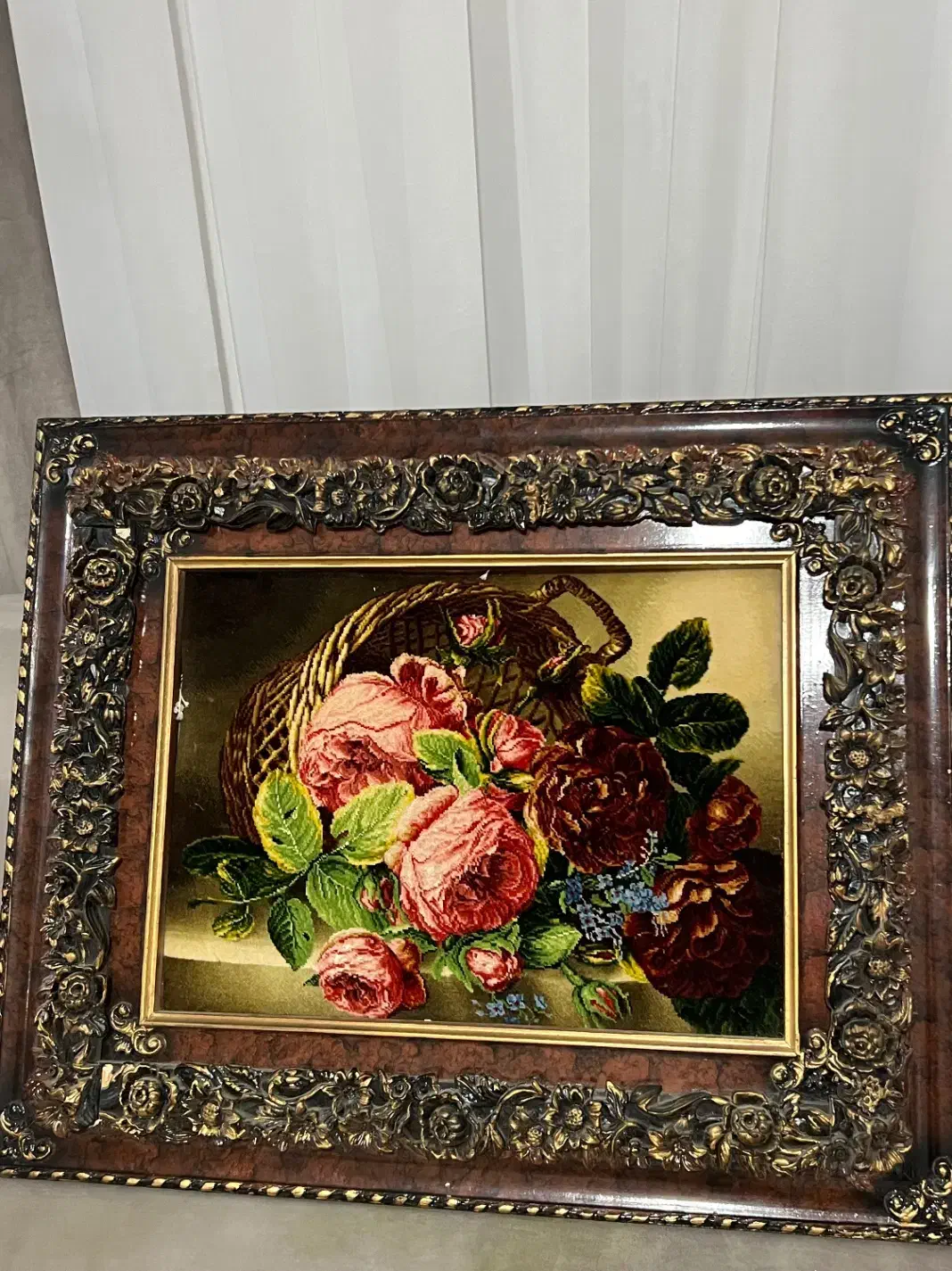 تابلو فرش دستبافت چله ابریشم|تابلو فرش|رشت, یخسازی|دیوار